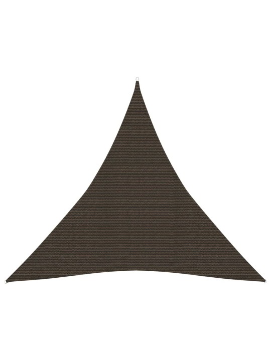 Saulessargs, 160 g/m², brūns, 4x4x4 m, hdpe