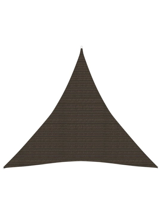 Saulessargs, 160 g/m², brūns, 4,5x4,5x4,5 m, hdpe