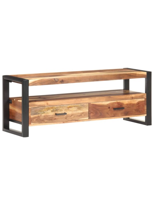 Tv galdiņš, 120x35x45 cm, masīvkoks ar medus apdari