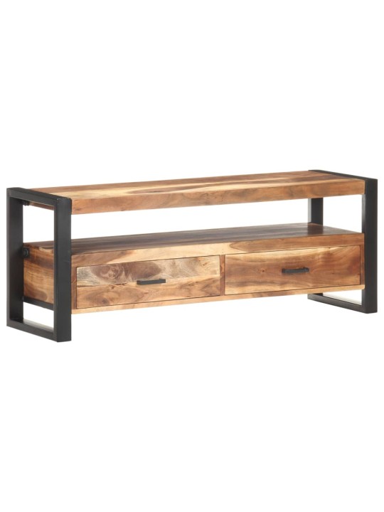 Tv galdiņš, 120x35x45 cm, masīvkoks ar medus apdari