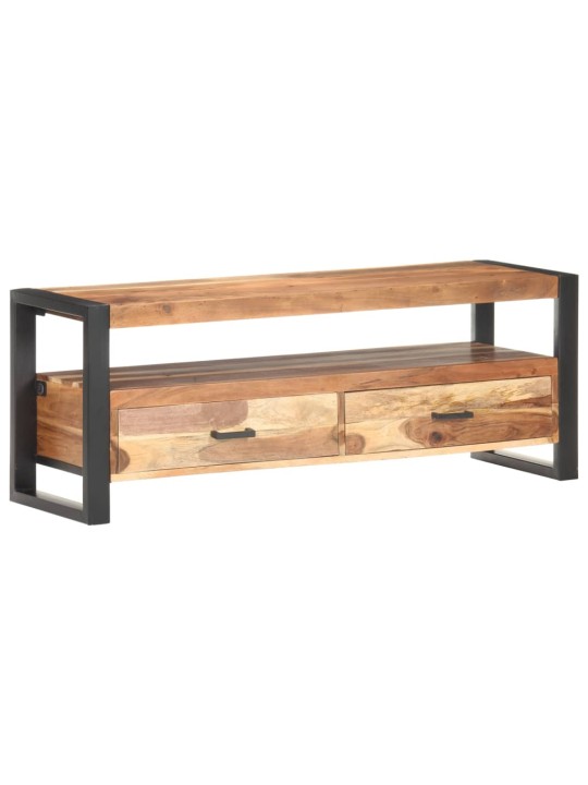Tv galdiņš, 120x35x45 cm, masīvkoks ar medus apdari