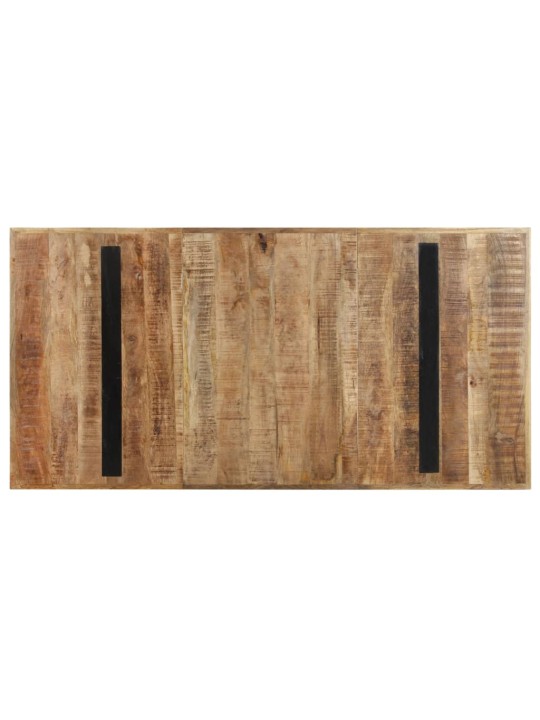 Virtuves galds, 160x80x76 cm, neapstrādāts mango koks