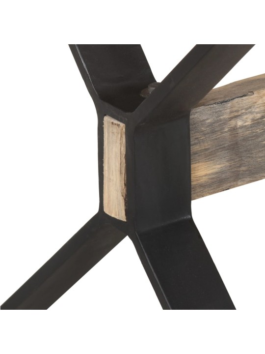 Virtuves galds, 160x80x76 cm, neapstrādāts mango koks