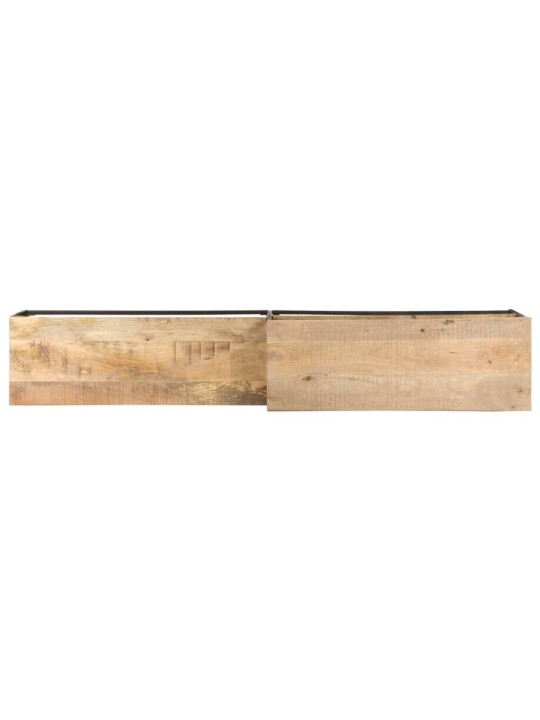 Tv galdiņš, 180x30x50 cm, neapstrādāts mango koks