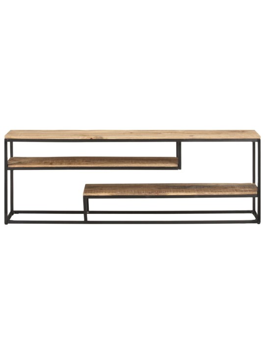 Tv galdiņš, 130x30x45 cm, neapstrādāts mango koks