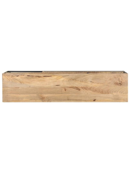 Tv galdiņš, 130x30x45 cm, neapstrādāts mango koks