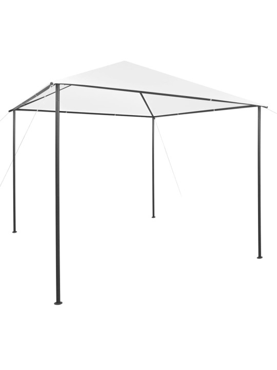 Dārza nojume, 3x3x2,9 m, balta, 180 g/m²