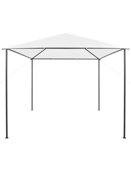 Dārza nojume, 3x3x2,9 m, balta, 180 g/m²