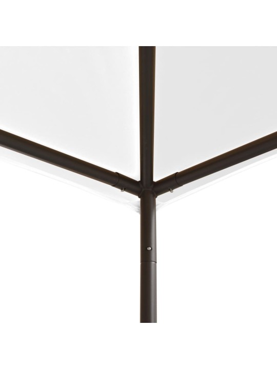 Dārza nojume, 3x3x2,9 m, balta, 180 g/m²