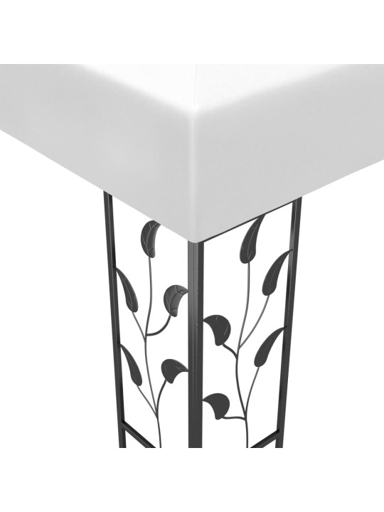 Dārza nojume, 3x3 m, balta, 180 g/m²