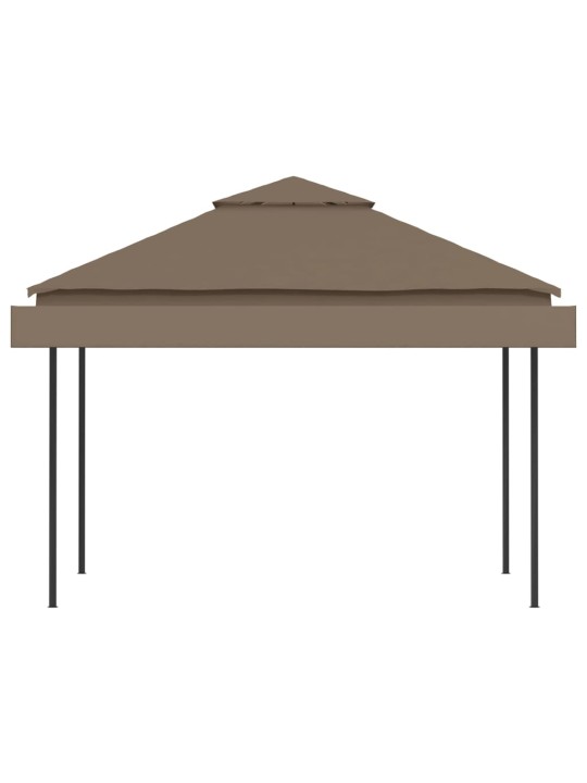 Nojume ar 2 izvelkamiem jumtiem, 3x3x2,75m, pelēkbrūna,180 g/m²