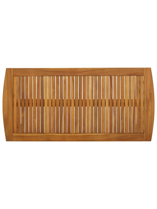 Kafijas galdiņš, 102x50x43 cm, akācijas masīvkoks