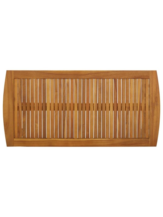 Kafijas galdiņš, 102x50x43 cm, akācijas masīvkoks