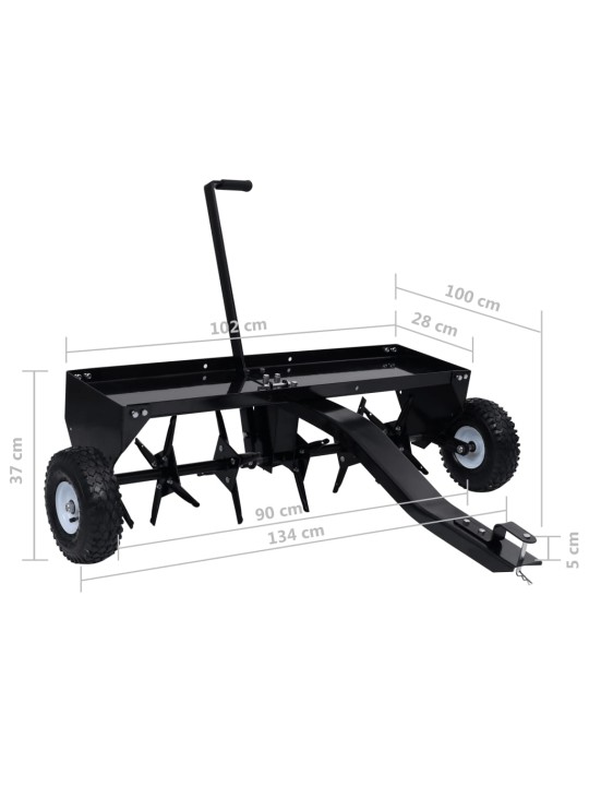 Zāliena aerators skarifikatoram, 102 cm