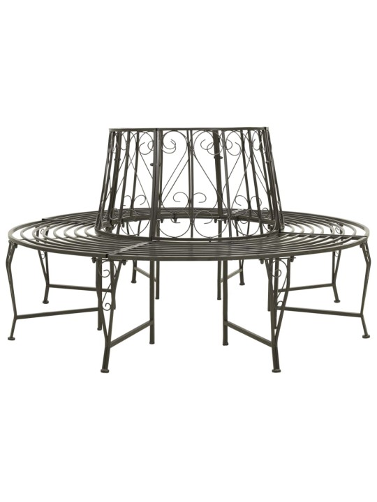 Dārza sols, uzstādāms ap koku, 160 cm, tērauds