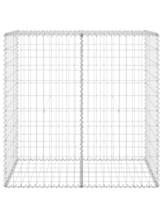 Gabions ar vāku, cinkots tērauds, 100x60x100 cm