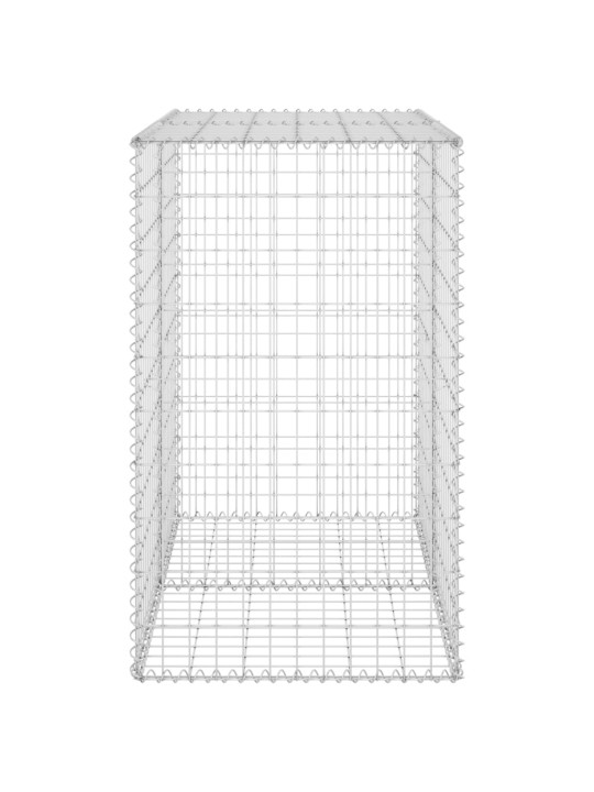 Gabions ar vāku, cinkots tērauds, 100x60x100 cm