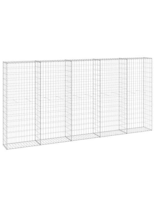 Gabions ar vāku, cinkots tērauds, 300x30x150 cm