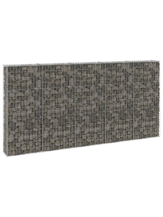 Gabions ar vāku, cinkots tērauds, 300x30x150 cm