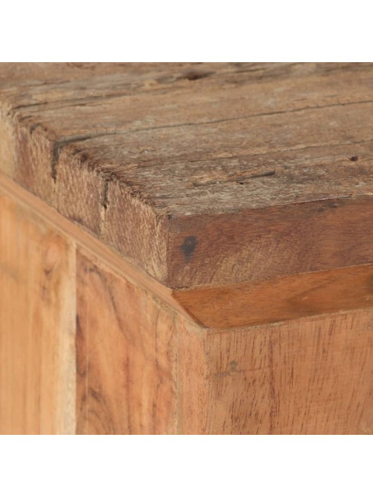 Tv skapītis, 120x30x40 cm, akācijas koks, pārstrādāts koks
