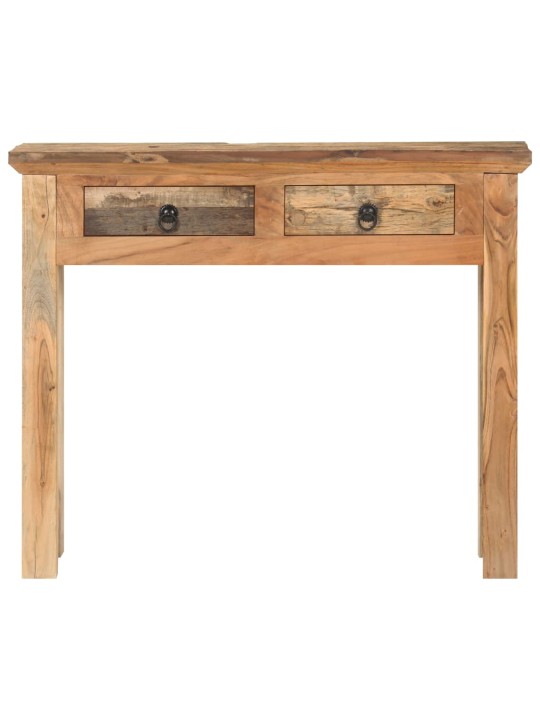 Konsoles galdiņš, 90,5x30x75 cm, akācija, pārstrādāts koks