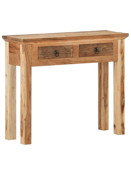 Konsoles galdiņš, 90,5x30x75 cm, akācija, pārstrādāts koks