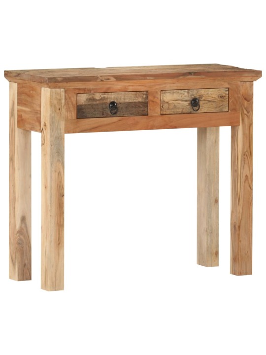 Konsoles galdiņš, 90,5x30x75 cm, akācija, pārstrādāts koks