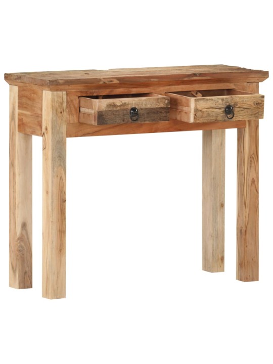 Konsoles galdiņš, 90,5x30x75 cm, akācija, pārstrādāts koks