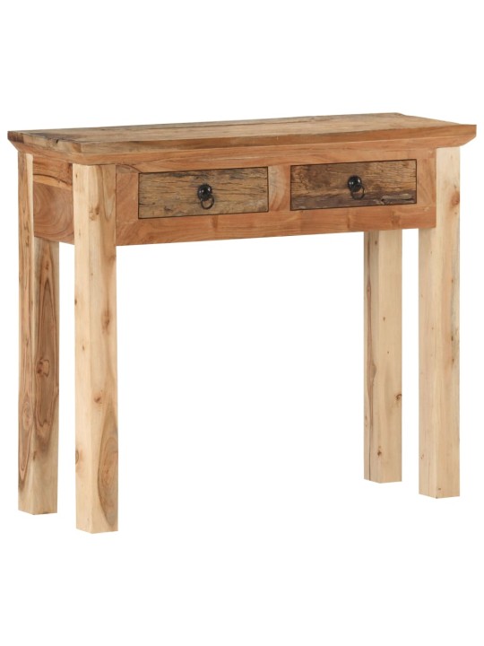 Konsoles galdiņš, 90,5x30x75 cm, akācija, pārstrādāts koks