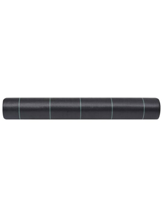 Augsnes pārsegs, pp, 2x5 m, melns