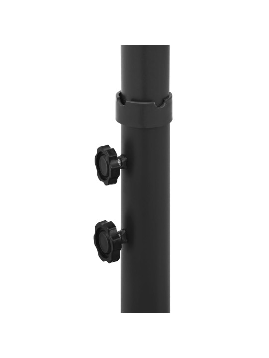 Dubultais saulessargs ar tērauda kātu, 600 cm, debeszils