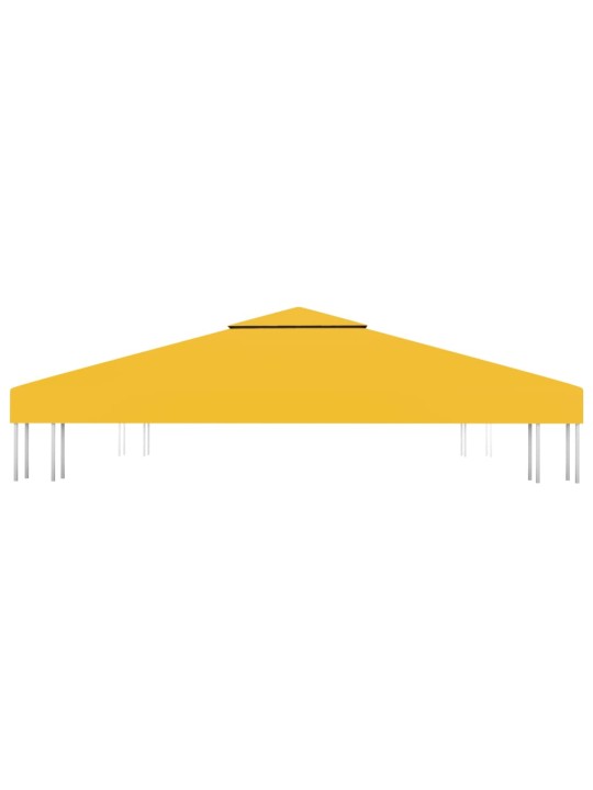 Nojumes jumta pārsegs, divdaļīgs, 310 g/m², 3x3 m, dzeltens