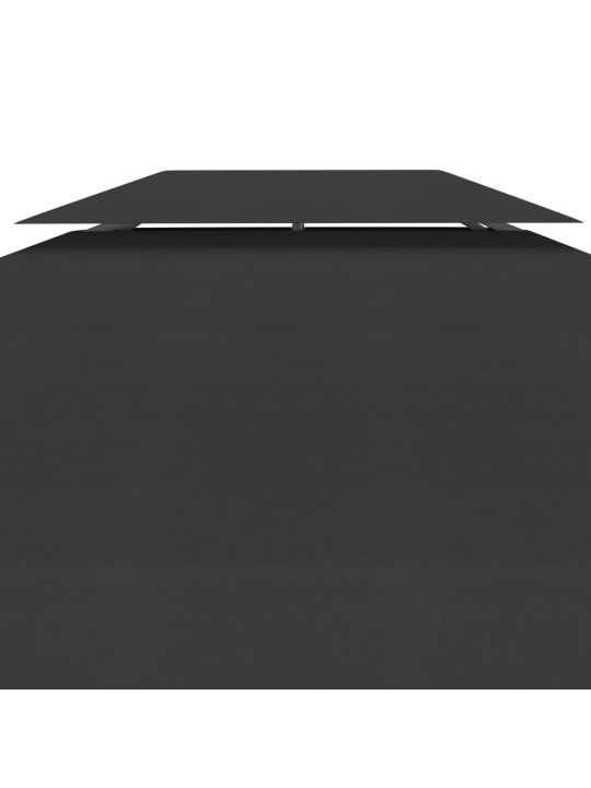Nojumes jumta pārsegs, divdaļīgs, 310 g/m², 4x3 m, melns