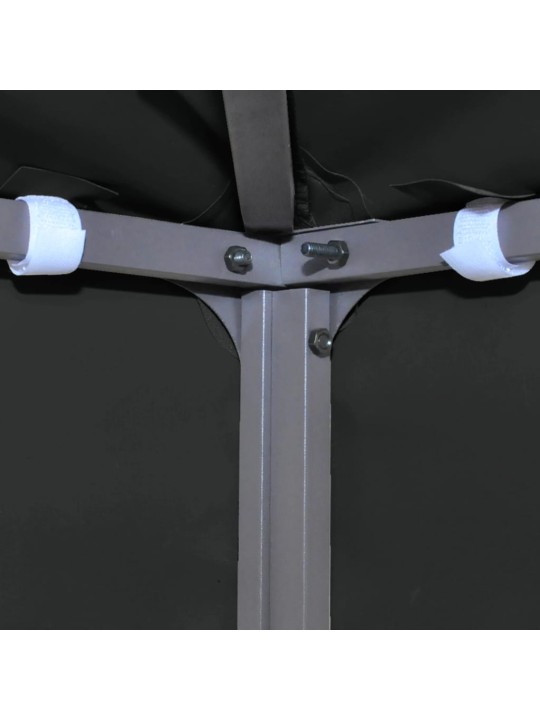 Nojumes jumta pārsegs, divdaļīgs, 310 g/m², 4x3 m, melns