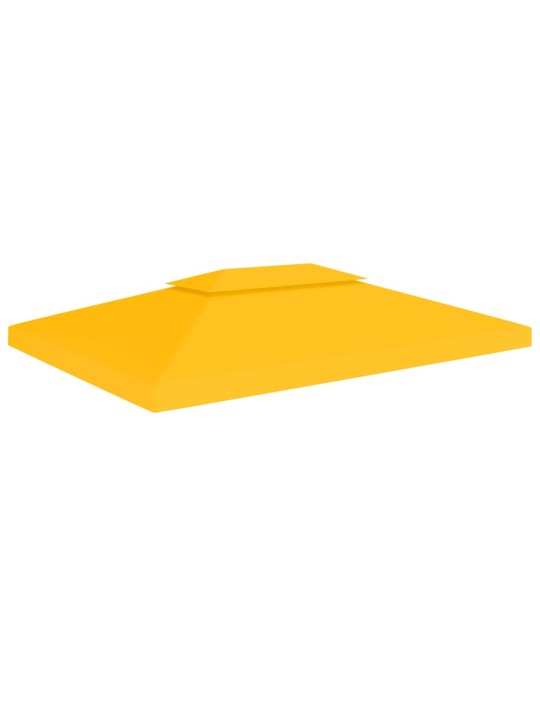 Nojumes jumta pārsegs, divdaļīgs, 310 g/m², 4x3 m, dzeltens