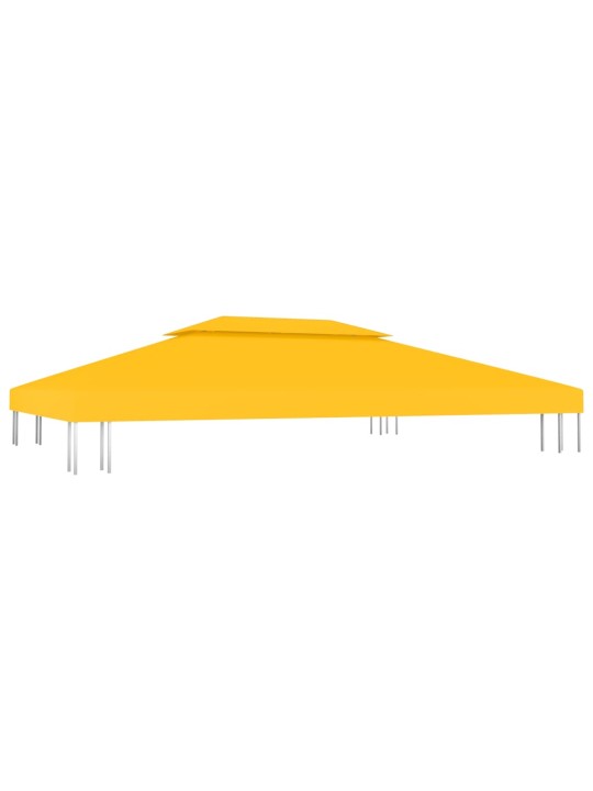 Nojumes jumta pārsegs, divdaļīgs, 310 g/m², 4x3 m, dzeltens