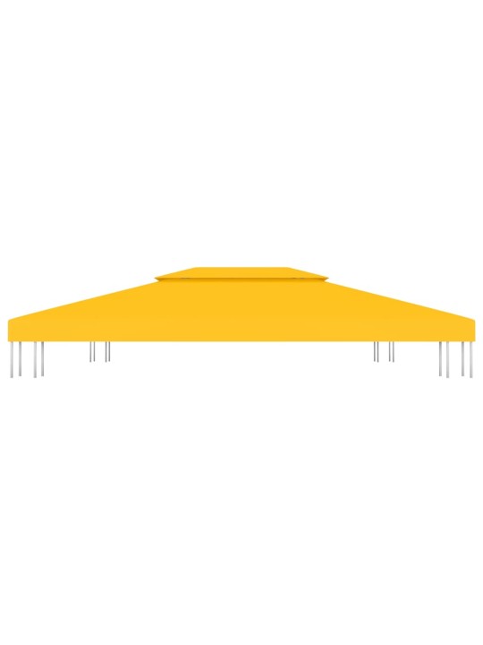 Nojumes jumta pārsegs, divdaļīgs, 310 g/m², 4x3 m, dzeltens