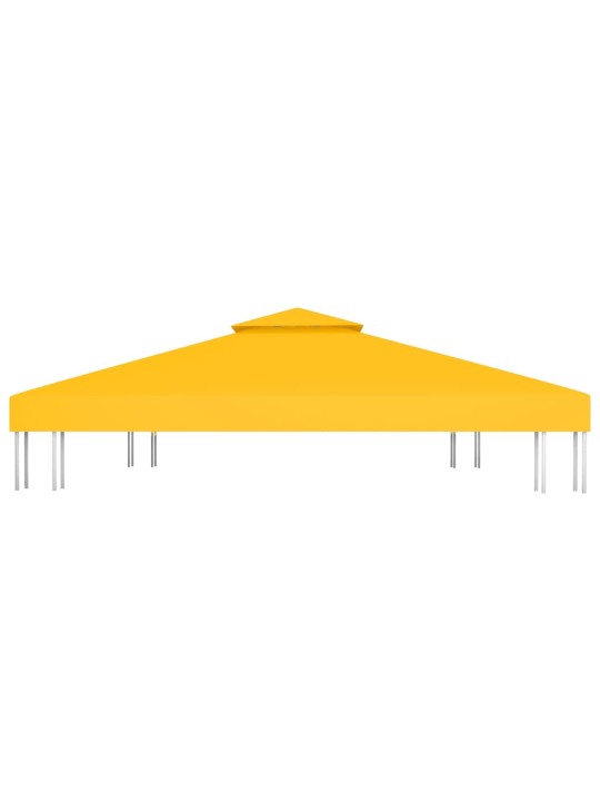 Nojumes jumta pārsegs, divdaļīgs, 310 g/m², 4x3 m, dzeltens