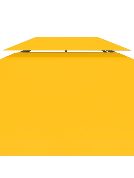 Nojumes jumta pārsegs, divdaļīgs, 310 g/m², 4x3 m, dzeltens