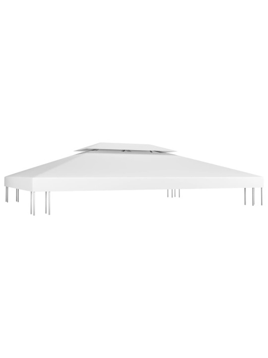 Nojumes jumta pārsegs, divdaļīgs, 310 g/m², 4x3 m, balts