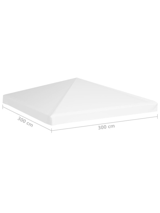 Nojumes jumta pārsegs, 270 g/m², 3x3 m, balts