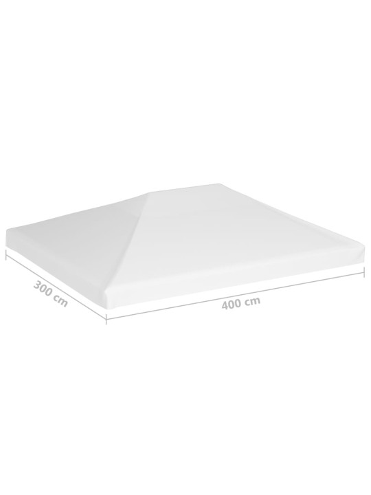Nojumes jumta pārsegs, 270 g/m², 4x3 m, balts