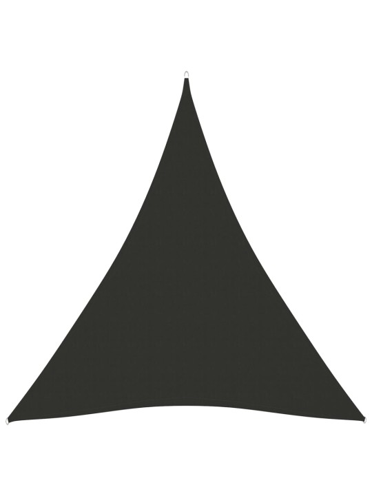 Saulessargs, 3x4x4 m, trijstūra, antracītpelēks oksforda audums