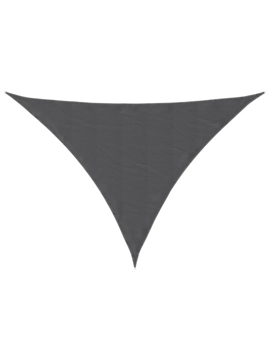 Saulessargs, 4x4x5,8 m, trijstūra forma, antracītpelēks audums