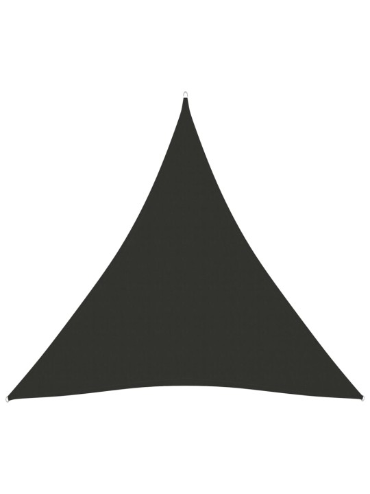 Saulessargs, 4,5x4,5x4,5 m, trijstūra, antracītpelēks audums