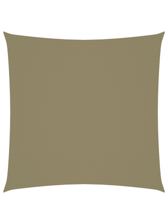 Saulessargs, 7x7 m, kvadrāta forma, bēšs oksforda audums