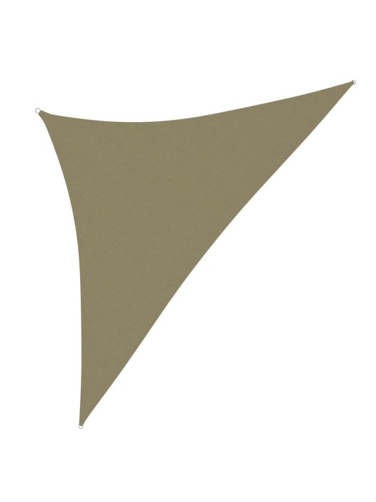 Saulessargs, 2,5x2,5x3,5 m, trijstūra, bēšs oksforda audums