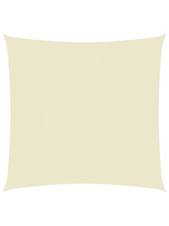 Saulessargs, 4x4 m, kvadrāta forma, krēmkrāsas oksforda audums