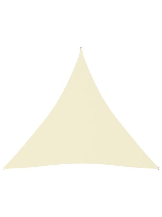 Saulessargs, 4,5x4,5x4,5 m, trijstūra, krēmkrāsas audums