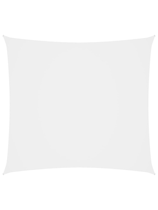 Saulessargs, 3,6x3,6 m, kvadrāta forma, balts oksforda audums